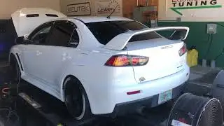Evo X Mhi18k turbo Dyno E85