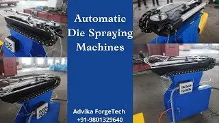 Graphite Spray Machine Automatic,Semi Automatic,Manual #Advikaforgetech