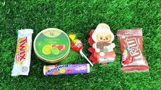 Sweets Candy ASMR Satisfying Video ASMR Lollipops Candy and Chocolate Gummy Candy Cutting Video