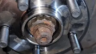 2005 Prius Front Hub assembly/wheel bearing replacement