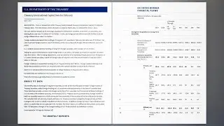 Treasury International Capital Data for February