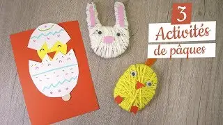 Pâques : 3 activités manuelles DIY