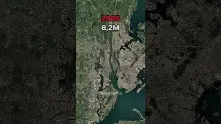 Evolution of New York City #geography #history #map #mapping