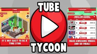 Tube Tycoon - Tubers Simulator Idle Clicker Game