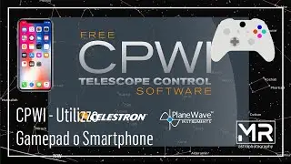 CPWI - Utilizzo di un gamepad o di uno smartphone per controllare il telescopio
