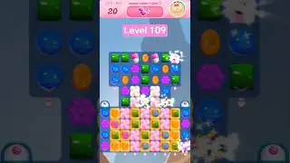 🍭 Candy Crush Level 109 #candycrush #candycrushlovers #candycrushfriends I love candy crush
