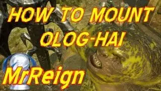 Middle Earth Shadow of War - How To Mount an Olog-Hai - Olog-Hai Guide