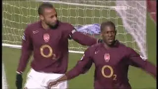 Arsenal 2-1 Wigan, AET League Cup SF 2005-06 Season Highlights