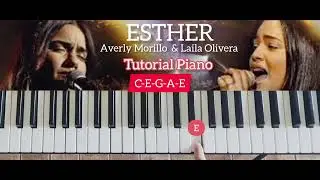 #tutorial Esther - AVERLY MORILLO &  Laila Olivera - Tutorial Piano
