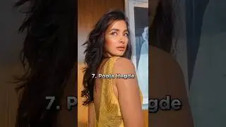 Top 10 Most Beautiful Indian 🇮🇳 Actress In 2025 #shorts