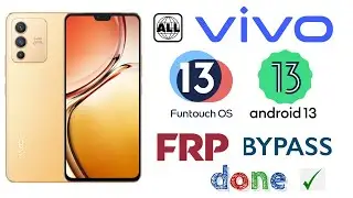 vivo funtouch os 13 & android 13 FRP Bypass Easy method.....
