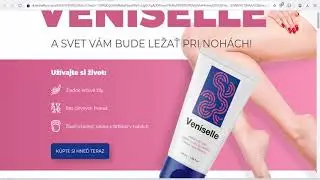 Veniselle is a varicose cream (Slovakia)