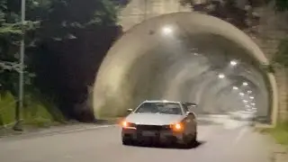 【マフラーフルストレート】ER34 トンネル加速