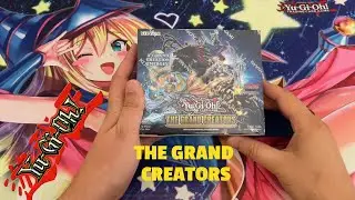 Unboxing Yu-Gi-Oh! The Grand Creators booster box!