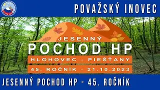Jesenný Pochod HP - 45. ročník / Považský Inovec - 21.10.2023