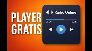 🔴PLAYER Web GRATIS Para RADIO // ✅Player Gratis Para PONER EN Una WEB de Radio 👈👈