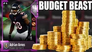 Budget Beast Adrian Amos Is Better Than Ed Reed!!! | Madden 18 Ultimate Team