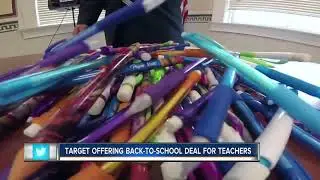 Target offering teachers 15% off school supplies