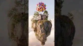 Blender 3D Animation - Floating Island