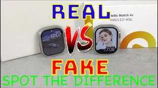 REAL vs FAKE: Apple Watch Ultra 2 VS Hello Watch 4+ Ultra 2 How To Spot A Fake THEY'RE GETTING CLOSE