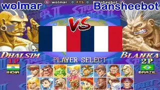 Super Street Fighter II X: Grand Master Challenge - wolmar vs Bansheebot FT5