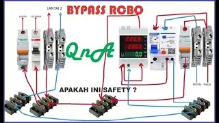Jagan Ditiru Cara Bypass RCBO atau ELCB