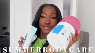 Body Care MUST HAVES For The Summer l justShanygne