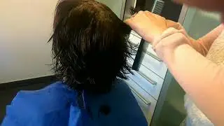 Corte puntas hacia arriba