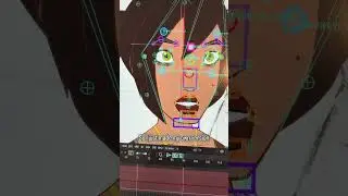 Moho Animation Facial Rigging / Character Animation #moho #animation #characterdesign