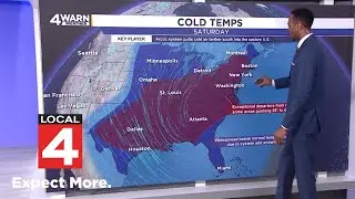 Metro Detroit weather forecast, Jan. 30, 2026  -- 4 p.m. Update