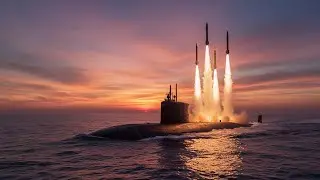 Terrifying! United States Navy Ballistic Missile Submarine Arrives in the Philippine Sea