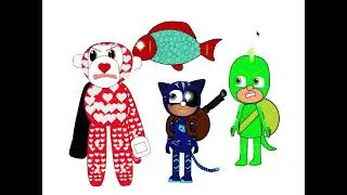 The GOOFY GANG  GROUP   (Lovely, Cotboy, Fishy, Gekoy,)