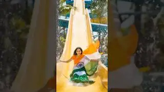 The indian 🇮🇳 girl mocked by pakistani 🇵🇰 girl for not having swimming pool slide #ai #india