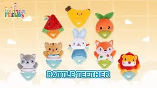Rattle Teether Banana LFR3190 Little Friends