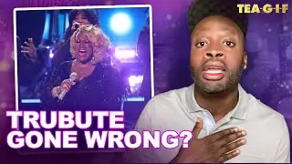 Patti Labelle Honors Tina Turner At BET Awards | Tea-G-I-F