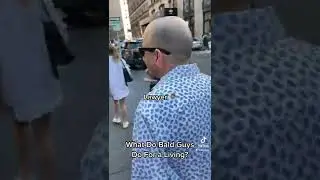 What Do Bald Guys Do For a Living? #shorts #bald