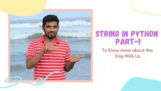 String in Python Part-1 | Python for beginners | Python in Tamil | @kalaistechiview4611