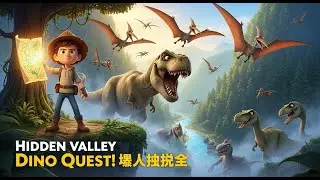 Dino Max&rsquo;s Hidden Valley Quest  Epic Dinosaur Story for Kids 2025 - Part 2 Adventure