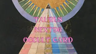 TAURUS 𓂀NEXT96 TAROT OCCULT CARD🔥this Masculine energy allows U2drop into Ur Feminine+ it's alluring