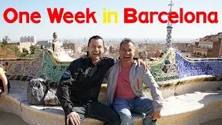One Week in Barcelona: Sagrada Fam&iacute;lia, Camp Nou, Montserrat, and the Gothic Quarter in 4k
