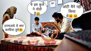 Mummy Laptop Tod Diya😡😡 ||prank on mother|| Nikki dahiya pranks