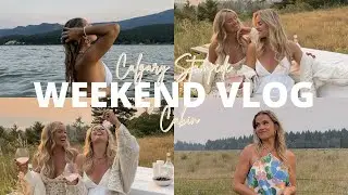 WEEKEND VLOG: Calgary Stampede & my cabin with @micjanee in Invermere, BC