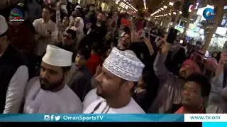 لقطات الجماهير العمانية في سوق المباركية بـ #الكويت | #نبض الخليج