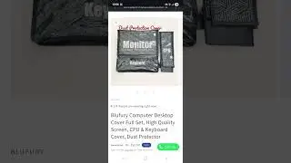 Best Quality Computer Desktop/TV/Printer Dust Cover (Non-Woven) | Order Now #cover #computer