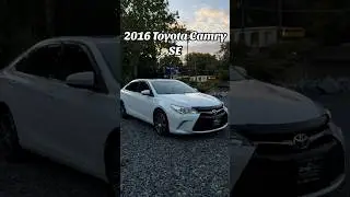 2016 Toyota Camry SE: Sporty Design Meets Everyday Reliability 🚗✨#ToyotaCamrySE #CamrySE #2016Camry