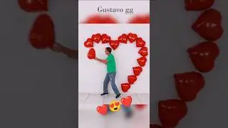 💖 Valentine&rsquo;s Day Decorations 💖 HOW TO MAKE A BALLOON HEART 💖  February 14 💖 Gustavo GG
