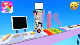ASMR Mobile Games!! Very satisfying and relaxing ASMR step on game | Gameplay