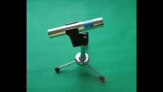 2014 lasted design gold color 2w powerful blue laser pointer -- LuckLaser