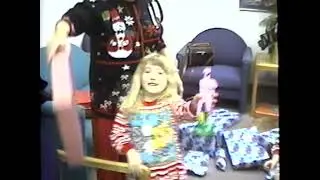 Long Family Christmas 1995, January 1996, Easter 1996 at home, Jayson's first birthday