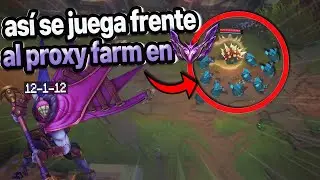 BUILDEARME BIEN me GANA la PARTIDA en MASTER | JAX vs RAMMUS PROXYFARM